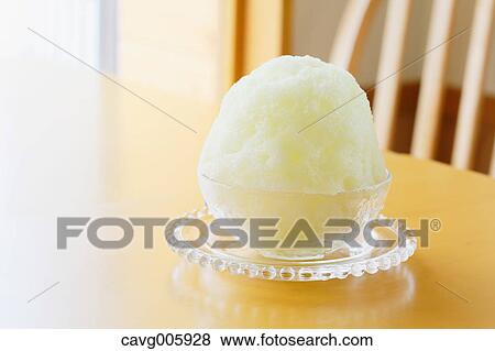 Japanese style shaved ice View Large Photo Image Stock Photo - Japanese style shaved ice. Fotosearch