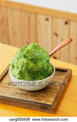 Japanese style shaved ice View Large Photo Image Stock Photograph - Japanese style shaved ice. Fotosearch