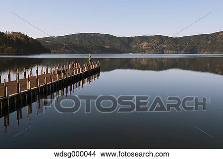 Lake Ashi in the Winter morning, Hakone, Japan View Large Photo Image Picture - Lake Ashi in the Winter morning, Hakone, Japan. Fotosearch