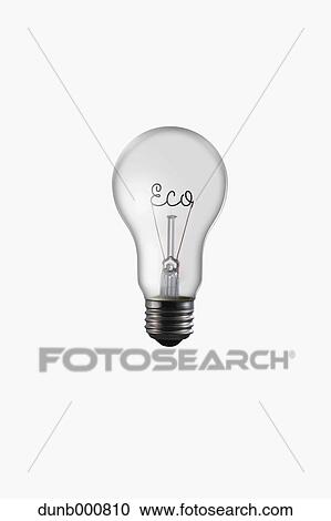Stock Image - Light bulb. Fotosearch