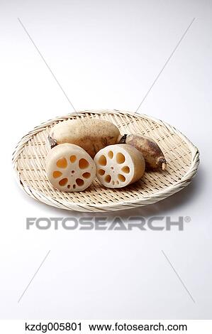 Lotus root View Large Photo Image Stock Image - Lotus root. Fotosearch