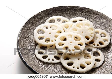 Lotus root View Large Photo Image Stock Photo - Lotus root. Fotosearch