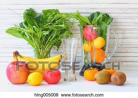 Mixed fruits and vegetables View Large Photo Image Stock Photo - Mixed fruits and vegetables. Fotosearch