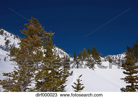 Stock Image - Mountainscape in Salt Lake City, USA. Fotosearch