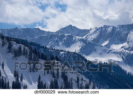 Mountainscape in Salt Lake City, USA View Large Photo Image Stock Photo - Mountainscape in Salt Lake City, USA. Fotosearch