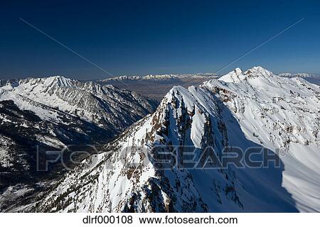 Stock Photo - Mountainscape in Salt Lake City, USA. Fotosearch
