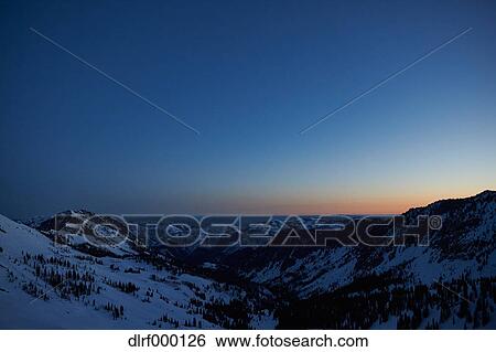 Stock Photograph - Mountainscape in Salt Lake City, USA. Fotosearch