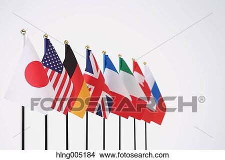 National flags on white background View Large Photo Image Picture - National flags on white background. Fotosearch