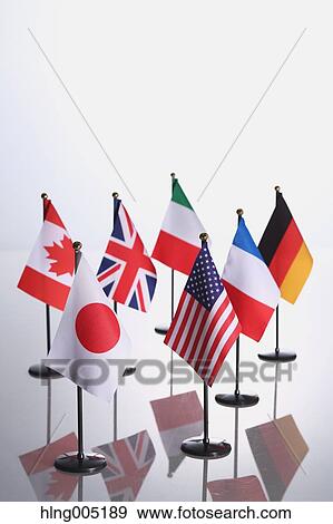 National flags on white background View Large Photo Image Stock Photo - National flags on white background. Fotosearch