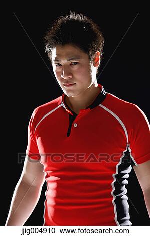 Portrait of Japanese rugby player with ball View Large Photo Image Stock Image - Portrait of Japanese rugby player with ball. Fotosearch