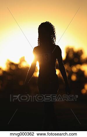 Running female athlete silhouette View Large Photo Image Stock Image - Running female athlete silhouette. Fotosearch