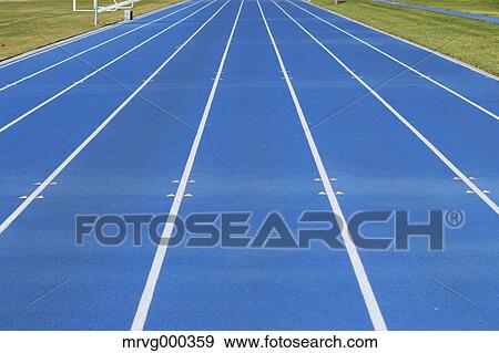 Running track View Large Photo Image Stock Photo - Running track. Fotosearch