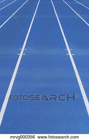 Stock Photograph - Running track. Fotosearch