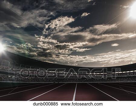 Stadium running track View Large Photo Image Stock Photography - Stadium running track. Fotosearch