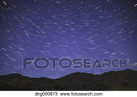 Stars in the night sky over a hill, Yamanashi Prefecture, Japan View Large Photo Image Stock Image - Stars in the night sky over a hill, Yamanashi Prefecture, Japan. Fotosearch