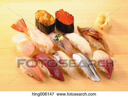 Sushi View Large Photo Image Stock Photo - Sushi. Fotosearch