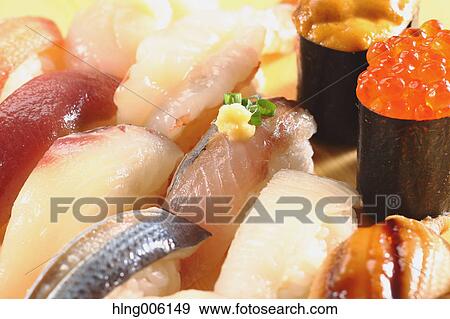 Sushi View Large Photo Image Stock Photo - Sushi. Fotosearch