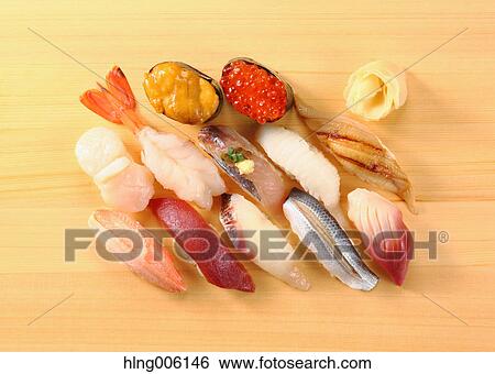 Sushi View Large Photo Image Stock Photograph - Sushi. Fotosearch