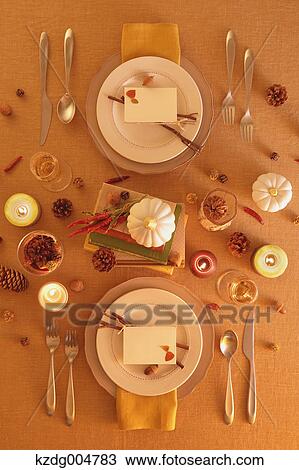 Stock Image - Table Coordination. Fotosearch