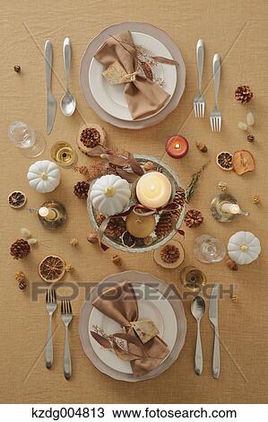 Stock Image - Table Coordination. Fotosearch
