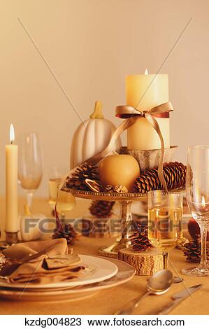 Stock Image - Table Coordination. Fotosearch