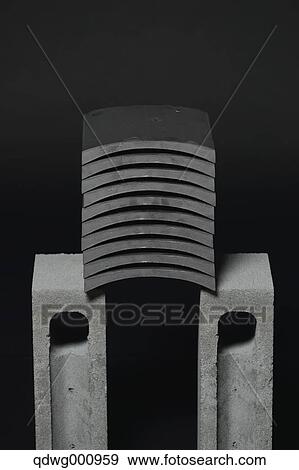 Stock Photo - Tiles for karate practice. Fotosearch
