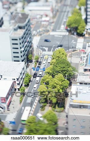 Tilt-shift bird's eye view of Tokyo cityscape, Tokyo, Japan View Large Photo Image Stock Image - Tilt-shift bird's eye view of Tokyo cityscape, Tokyo, Japan. Fotosearch