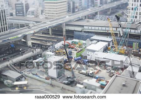 Tilt-shift bird's eye view of Tokyo cityscape, Tokyo, Japan View Large Photo Image Stock Photo - Tilt-shift bird's eye view of Tokyo cityscape, Tokyo, Japan. Fotosearch