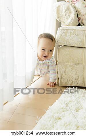 Toddler in the house View Large Photo Image Picture - Toddler in the house. Fotosearch