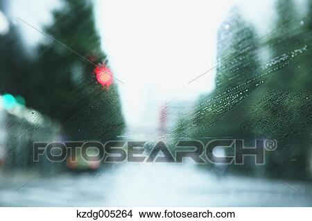 View from car window during a typhoon in Tokyo, Japan View Large Photo Image Picture - View from car window during a typhoon in Tokyo, Japan. Fotosearch