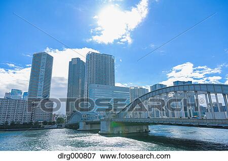 View of bay and Tokyo cityscape, Tokyo, Japan View Large Photo Image Stock Photo - View of bay and Tokyo cityscape, Tokyo, Japan. Fotosearch