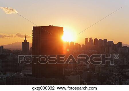 View of Mount Fuji and cityscape, Tokyo, Japan View Large Photo Image Stock Image - View of Mount Fuji and cityscape, Tokyo, Japan. Fotosearch