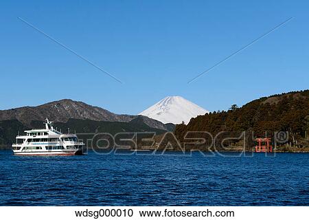 View of Mount Fuji from Lake Ashi in the morning, Hakone, Japan View Large Photo Image Stock Image - View of Mount Fuji from Lake Ashi in the morning, Hakone, Japan. Fotosearch