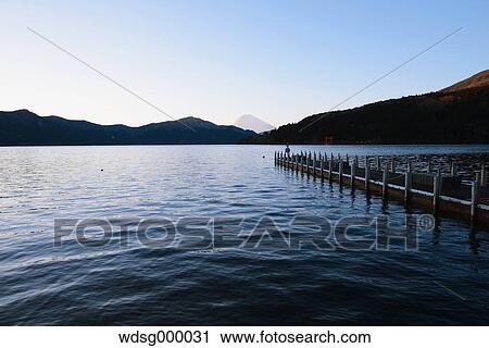 View of Mount Fuji from Lake Ashi in the morning, Hakone, Japan View Large Photo Image Stock Image - View of Mount Fuji from Lake Ashi in the morning, Hakone, Japan. Fotosearch