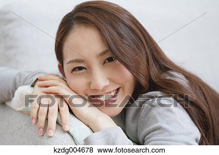 Young attractive Japanese woman portrait View Large Photo Image Stock Photo - Young attractive Japanese woman portrait. Fotosearch