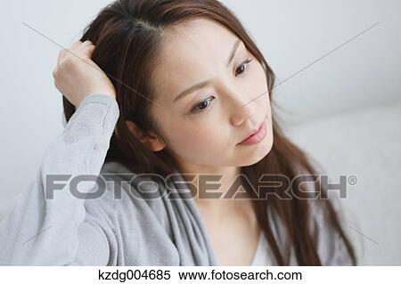 Young attractive Japanese woman portrait View Large Photo Image Stock Photography - Young attractive Japanese woman portrait. Fotosearch
