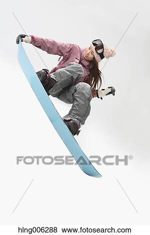 Young Japanese woman wearing snowboard wear on white background View Large Photo Image Stock Photo - Young Japanese woman wearing snowboard wear on white background. Fotosearch
