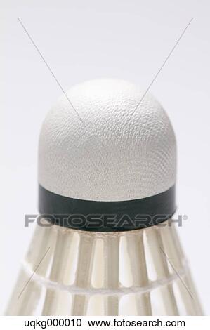 Stock Image - Badminton shuttlecock. Fotosearch