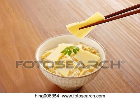 Bamboo sprouts on rice View Large Photo Image Picture - Bamboo sprouts on rice. Fotosearch