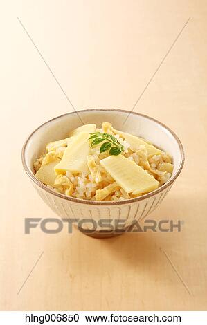Bamboo sprouts on rice View Large Photo Image Stock Image - Bamboo sprouts on rice. Fotosearch
