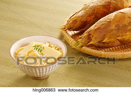 Bamboo sprouts on rice View Large Photo Image Stock Image - Bamboo sprouts on rice. Fotosearch