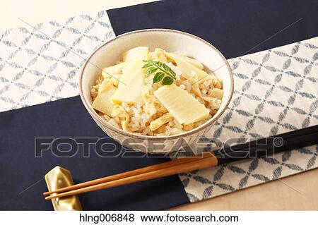 Bamboo sprouts on rice View Large Photo Image Stock Photo - Bamboo sprouts on rice. Fotosearch