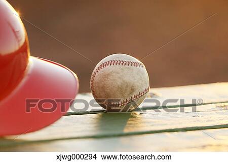 Picture - Baseball equipment. Fotosearch