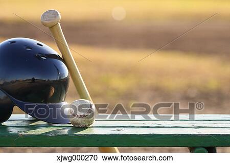 Baseball equipment View Large Photo Image Stock Image - Baseball equipment. Fotosearch