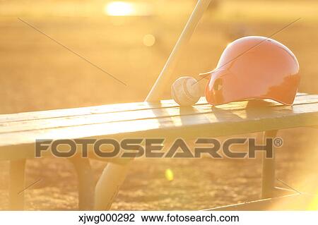 Baseball equipment View Large Photo Image Stock Image - Baseball equipment. Fotosearch