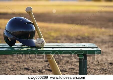 Baseball equipment View Large Photo Image Stock Photo - Baseball equipment. Fotosearch