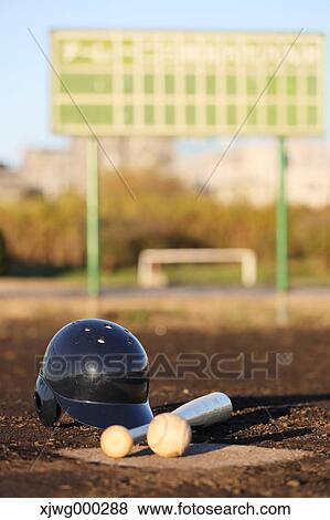 Baseball equipment View Large Photo Image Stock Photo - Baseball equipment. Fotosearch