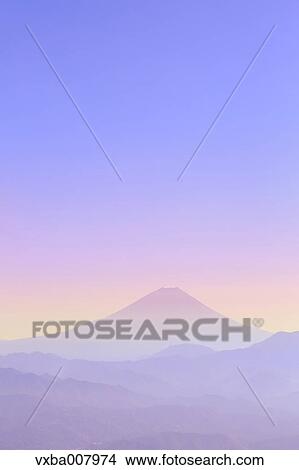 Beautiful view of Mount Fuji, Yamanashi Prefecture, Japan View Large Photo Image Picture - Beautiful view of Mount Fuji, Yamanashi Prefecture, Japan. Fotosearch