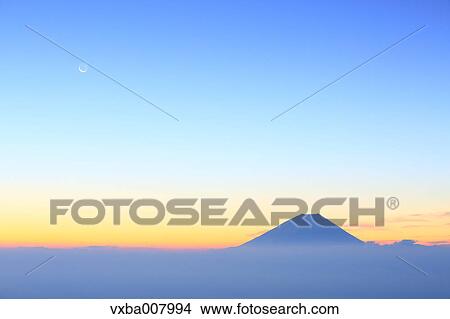 Beautiful view of Mount Fuji, Yamanashi Prefecture, Japan View Large Photo Image Picture - Beautiful view of Mount Fuji, Yamanashi Prefecture, Japan. Fotosearch