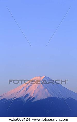 Beautiful view of Mount Fuji, Yamanashi Prefecture, Japan View Large Photo Image Picture - Beautiful view of Mount Fuji, Yamanashi Prefecture, Japan. Fotosearch
